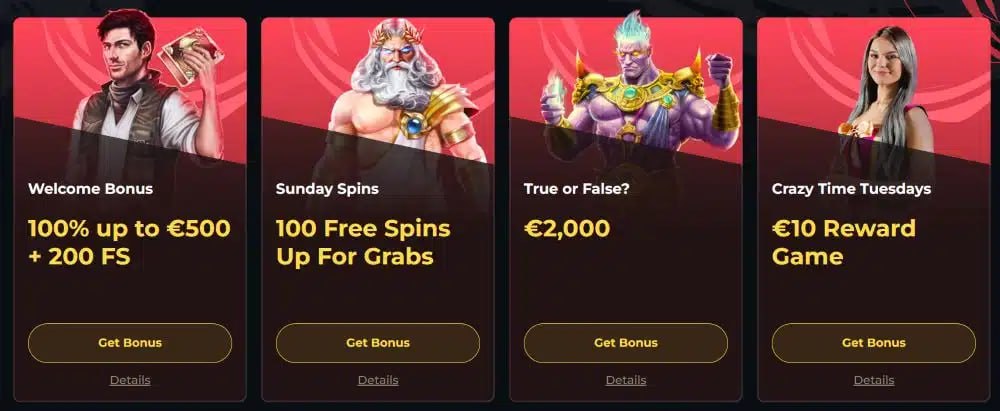 Boomerang Casino visuelles Zeichen